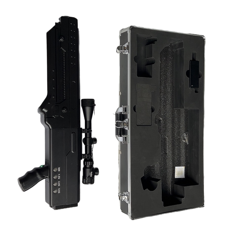  云龙手持便携式枪型低空防御反制四通道A型