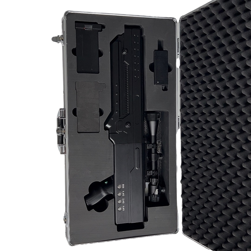  云龙手持便携式枪型低空防御反制四通道B型