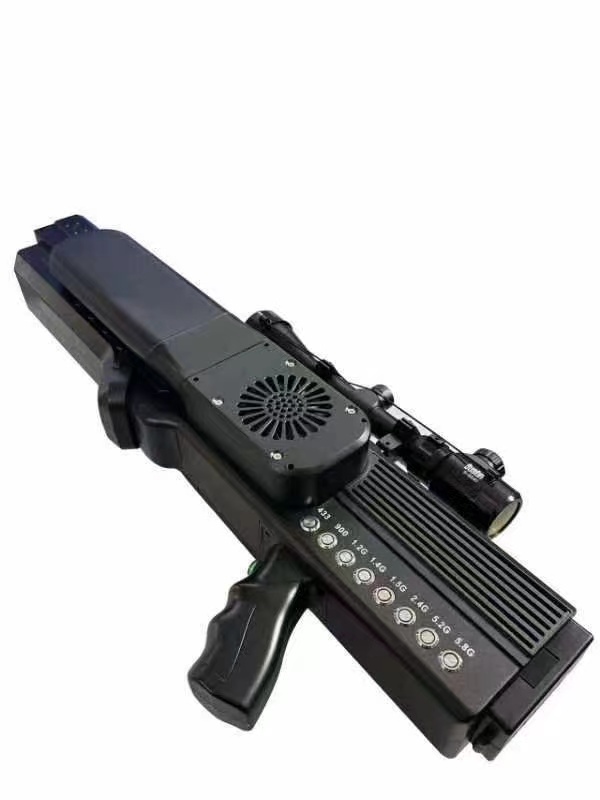  云龙手持便携式枪型低空防御反制八通道